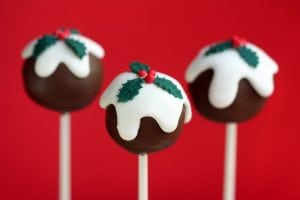 Cake pops di Natale