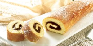 Rotolo con crema alla nocciola