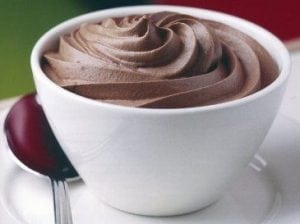 mousse al cioccolato