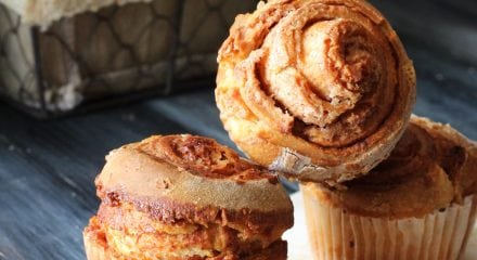 Muffins cinnamons rolls