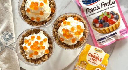 Cheesecake golosa cocco e mango