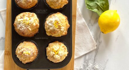 Muffin soffici cocco e limone