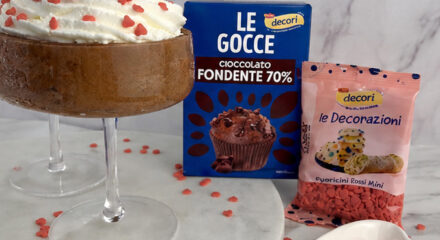 Mousse Cioccolato e Cuoricini